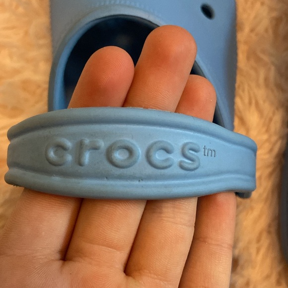 Lightly used light blue crocs - Picture 2 of 5